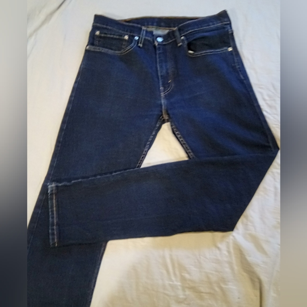 New Levi Strauss 512 Blue Jeans W34 L32